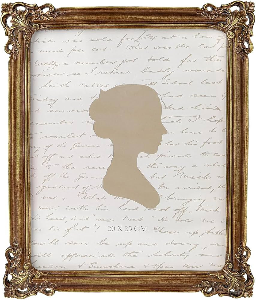 Sunlit Vintage Picture Frame 8x10 Inch, Luxury Antique Photo Frames with Glass Front, Photo Displ... | Amazon (US)