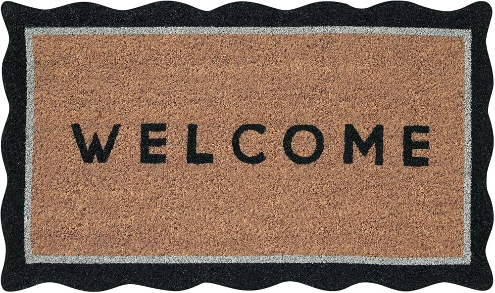 Folkulture Welcome Mats Outdoor, Eco Friendly Welcome Mats for Front Door Outdoor, 28 X 16 Inch W... | Amazon (US)