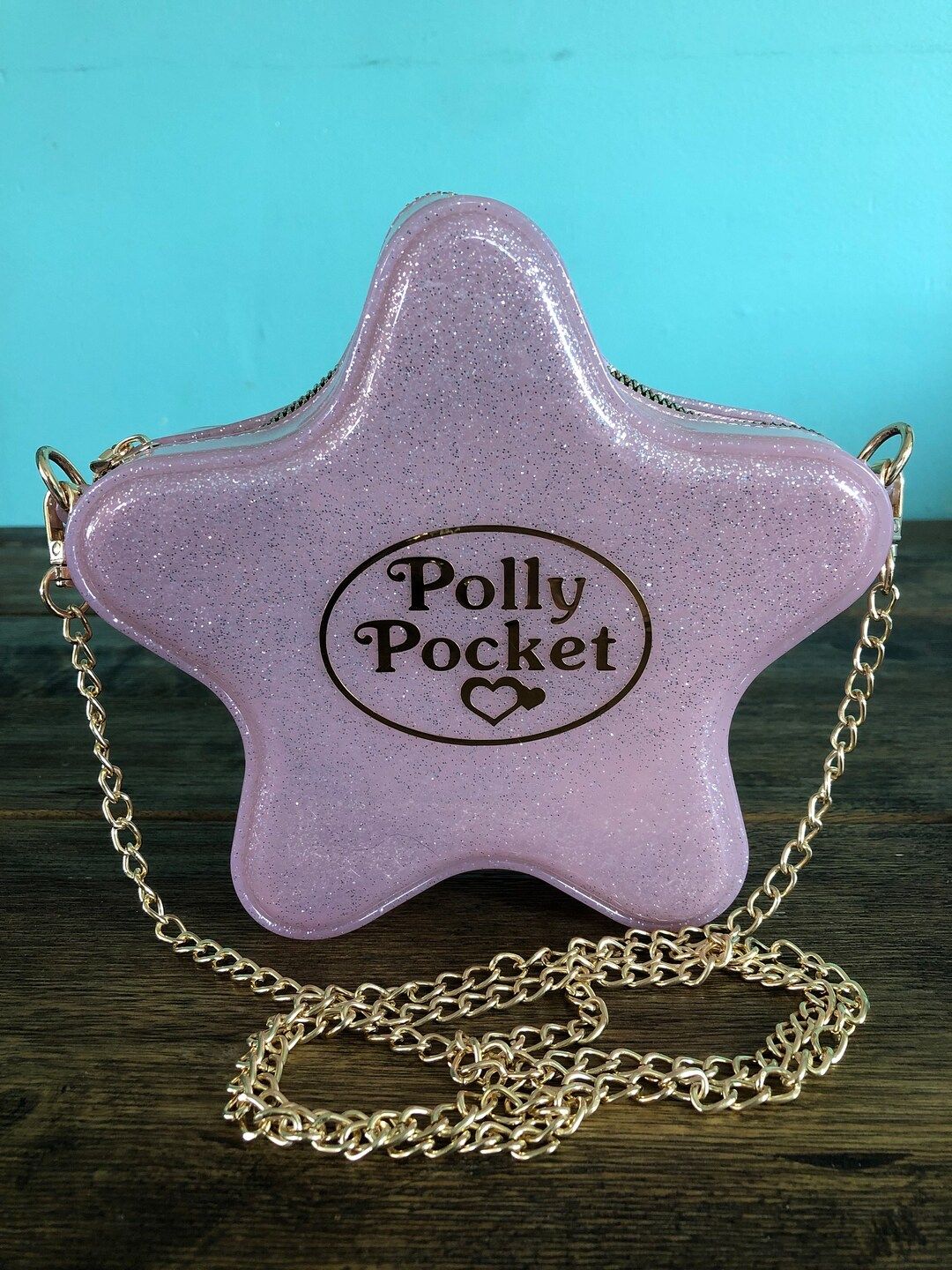 Hand Made Polly Pocket Inspired Sparkly Star Purse - Etsy | Etsy (US)