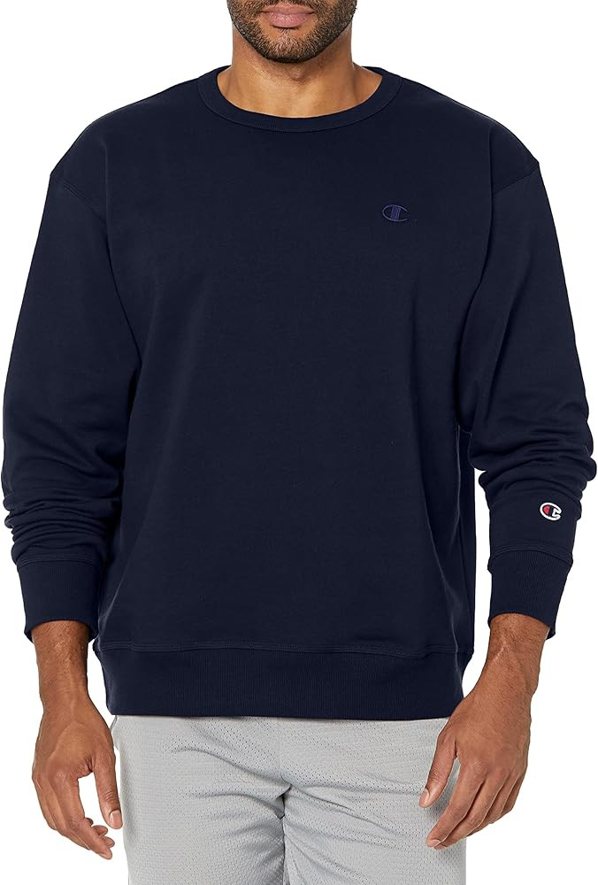 Champion Powerblend Crewneck, Best Crew Sweatshirts for Men(reg. Or Big & Tall) | Amazon (US)