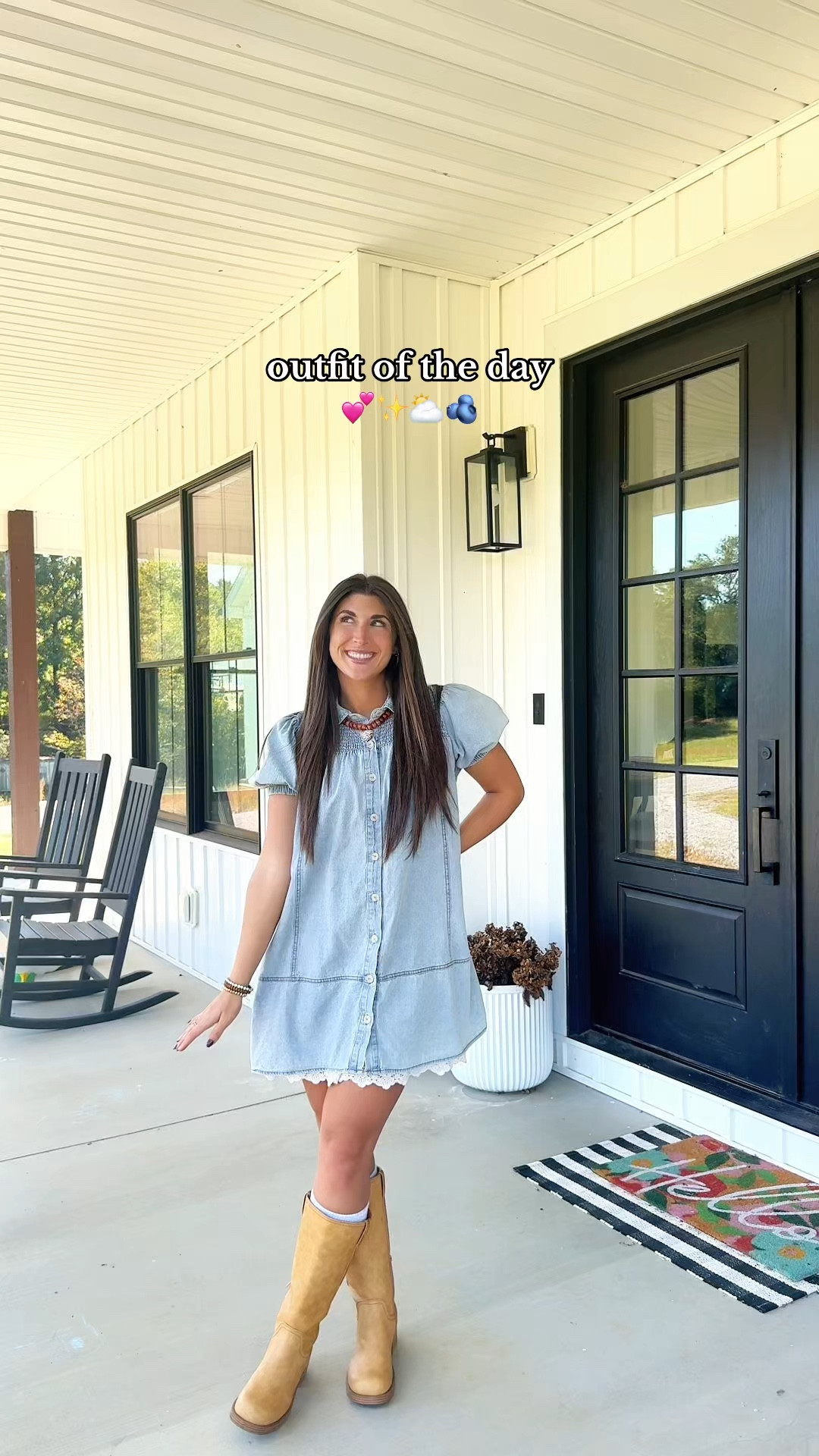 I love a good denim moment and these boots from #walmart are 10/10 👏🏼✨ my dress is old but I linked several similar options! 

#LTKShoeCrush #LTKSeasonal #LTKStyleTip