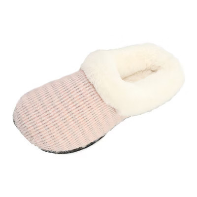 Roxoni Women's Cozy Slippers – Luxurious Lounge Footwear with Soft Faux Fur Lining & Durable Sole – Perfect for Indoor & Outdoor Use - Pink 10.5-11.5 | Target
