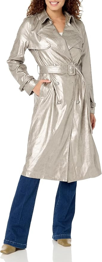 GUESS Women's Adele Trench | Amazon (US)