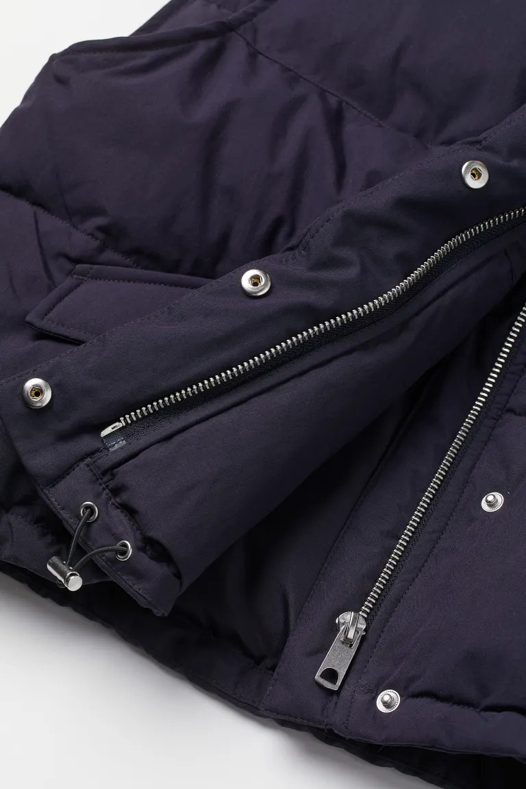 H&M+ Padded Vest - Dark blue/UCLA - Ladies | H&M US | H&M (US + CA)