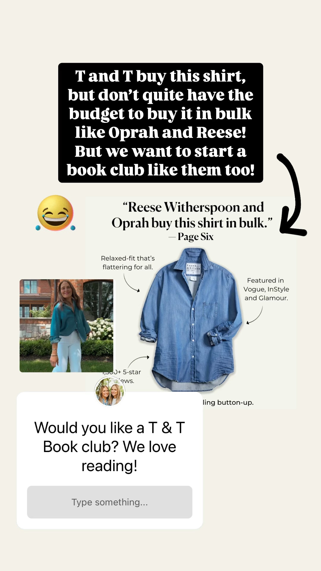 We love this shirt too!

#LTKOver40 #LTKStyleTip #LTKMidsize