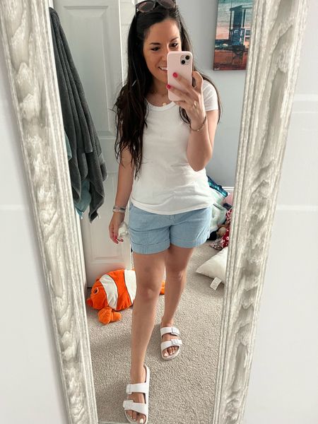 Loving these shorts from Wantable. They have the BEST options of pants! This outfit was a super cute one for the boardwalk! Memorial Day weekend outfits!

#LTKActive #LTKFindsUnder50 #LTKTravel