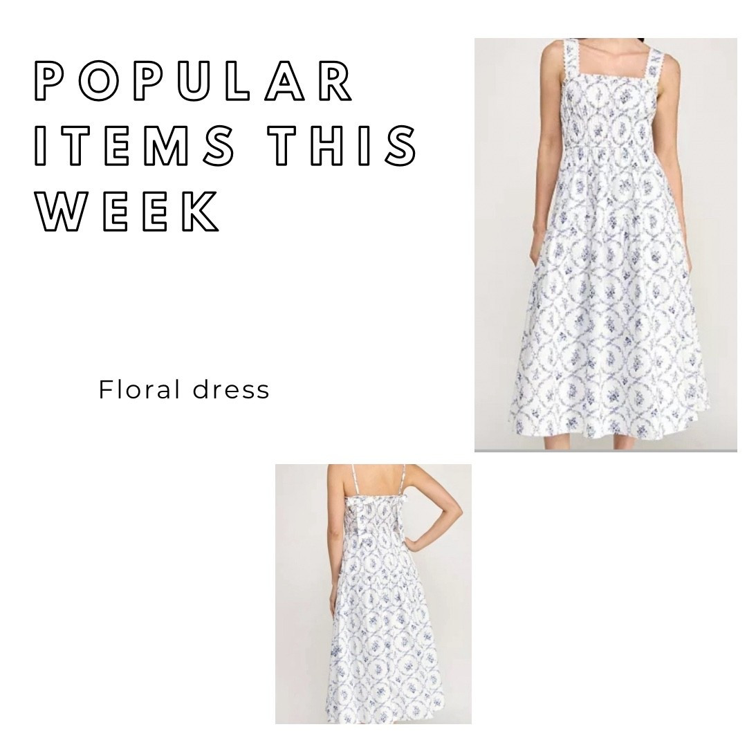 spring dresses - The back details of this are so cute ! 


#floraldress #salefinds #budgetfriendly #smockeddress #bluedress #easterdress #bowdress #easterdresseswomen  @Macys  


#LTKU #LTKSeasonal