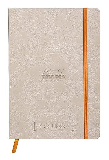 Rhodia Goalbook Journal, A5, Dotted - Beige | Amazon (US)