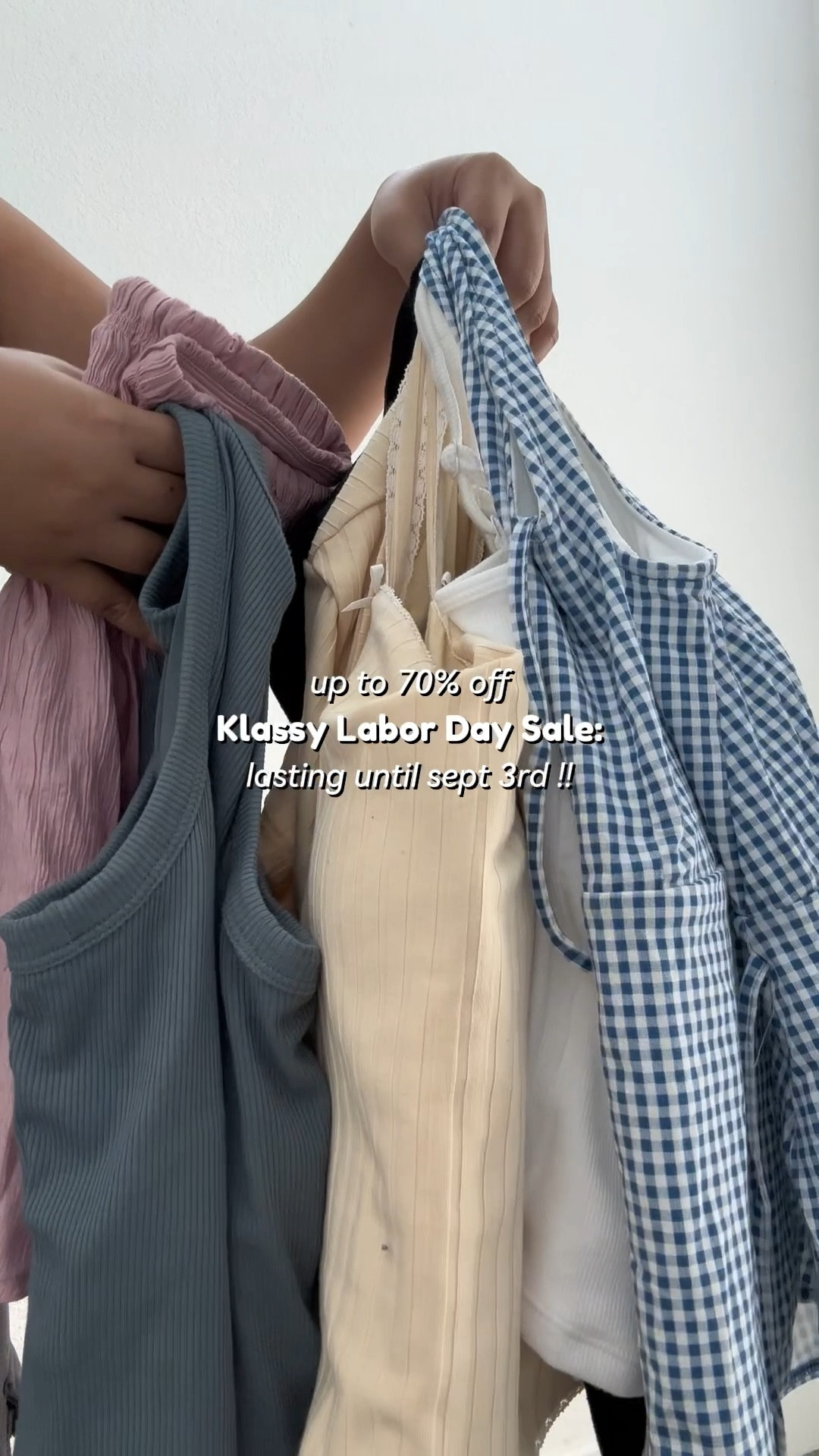 my favorite Klassy tops (all included in their Labor Day sale) lasting until the 3rd !! use my code “savannahklassy1” (valid after sale) 🛍️🫶🏻

#LTKStyleTip #LTKU #LTKSeasonal