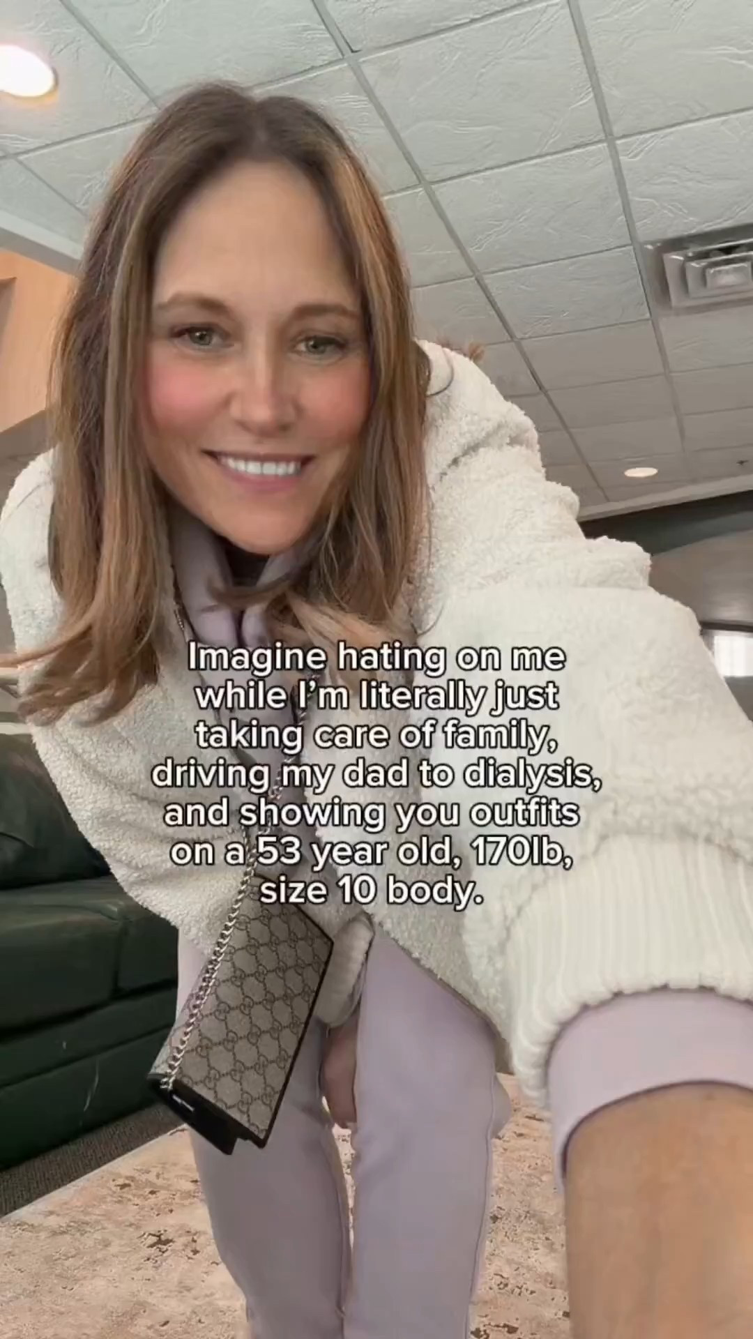 Imagine hating on me while I am simply taking care of my family and sharing outfits along the way. I am 53 years old, 170 pounds, and a size 10, and this is what real life looks like for me. I will always show up honestly and confidently, because someone out there needs to see it.

#LTKSeasonal #LTKOver40 #LTKMidsize