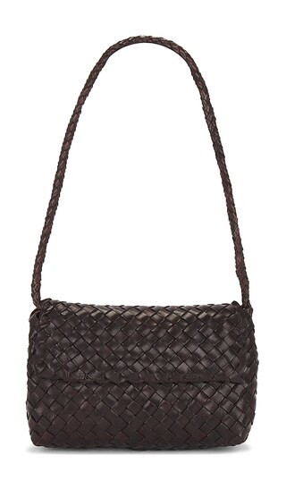 Billie Flap Shoulder Bag in Chocolate | Revolve Clothing (Global)