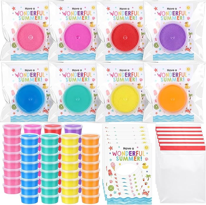 VioraWhite 48 Pcs Air Dry Clay Set with Card and Gift Bags DIY Magic Clay Model Arts and Crafts G... | Amazon (US)