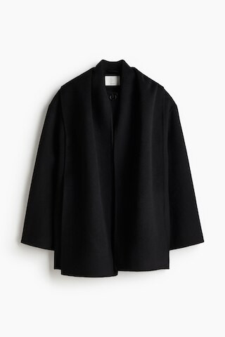 H & M - Handmade Wool-Blend Coat - Black | H&M (US + CA)