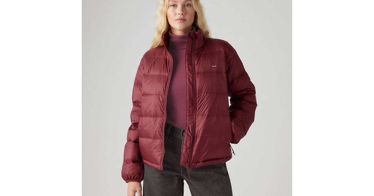Polly Packable Down Jacket - Red | Levi's® US | Levi's US