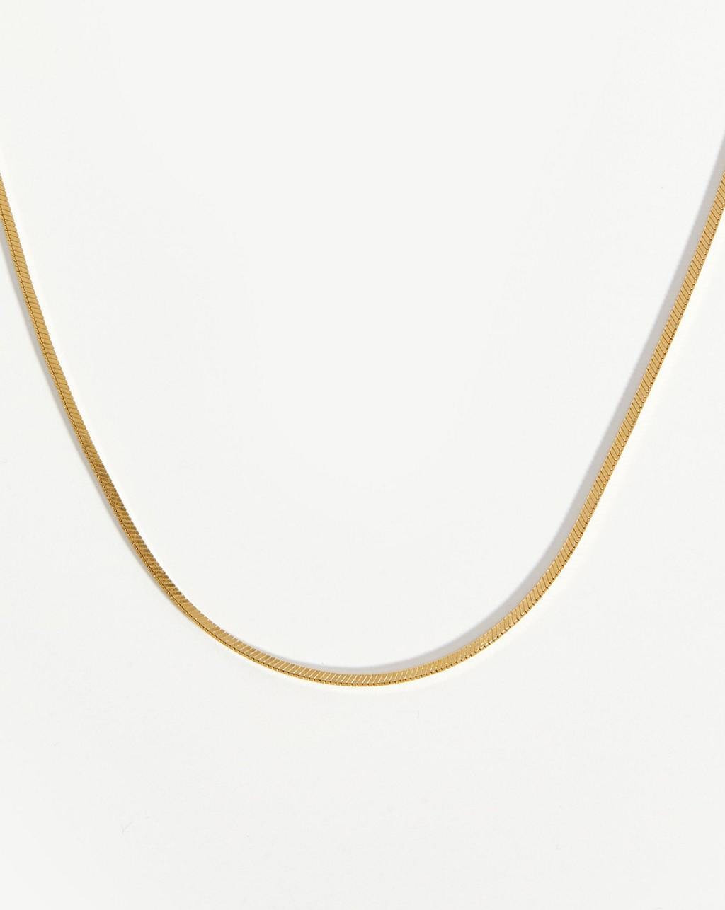 Lucy Williams Square Snake Chain Necklace | Missoma