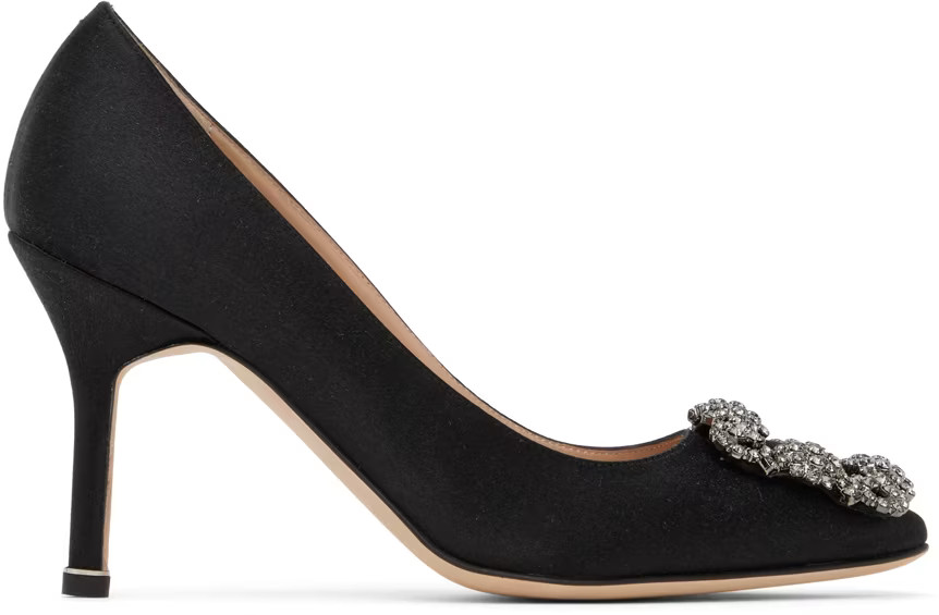 Black Hangisi 90 Pumps | SSENSE