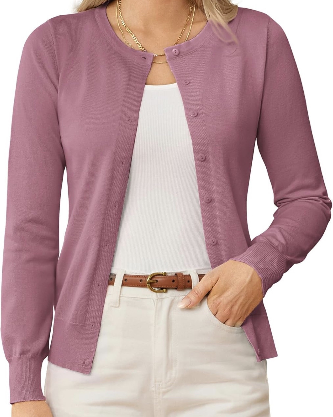 Back on Sale 🤩 My Long Sleeve Button Down Cardigan for $13.50. Save 50% with promo code 579N9OMC, through 5/15 while supplies last. I own this in a light blue. 

Was $26.99
Now $13.50 with promo code 579N9OMC, other color options available. Apply code at checkout.

#LTKootd #LTKSaleAlert #LTKWorkwear