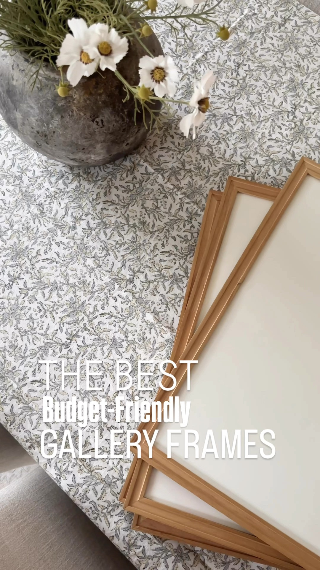 The best budget friendly gallery frames from the studio McGee line at target! These are 20 x 20 frames with a natural wood frame and a 5 x 7 opening. Shop the rest of my family friendly basement rec room.

#LTKStyleTip #LTKHome #LTKSaleAlert