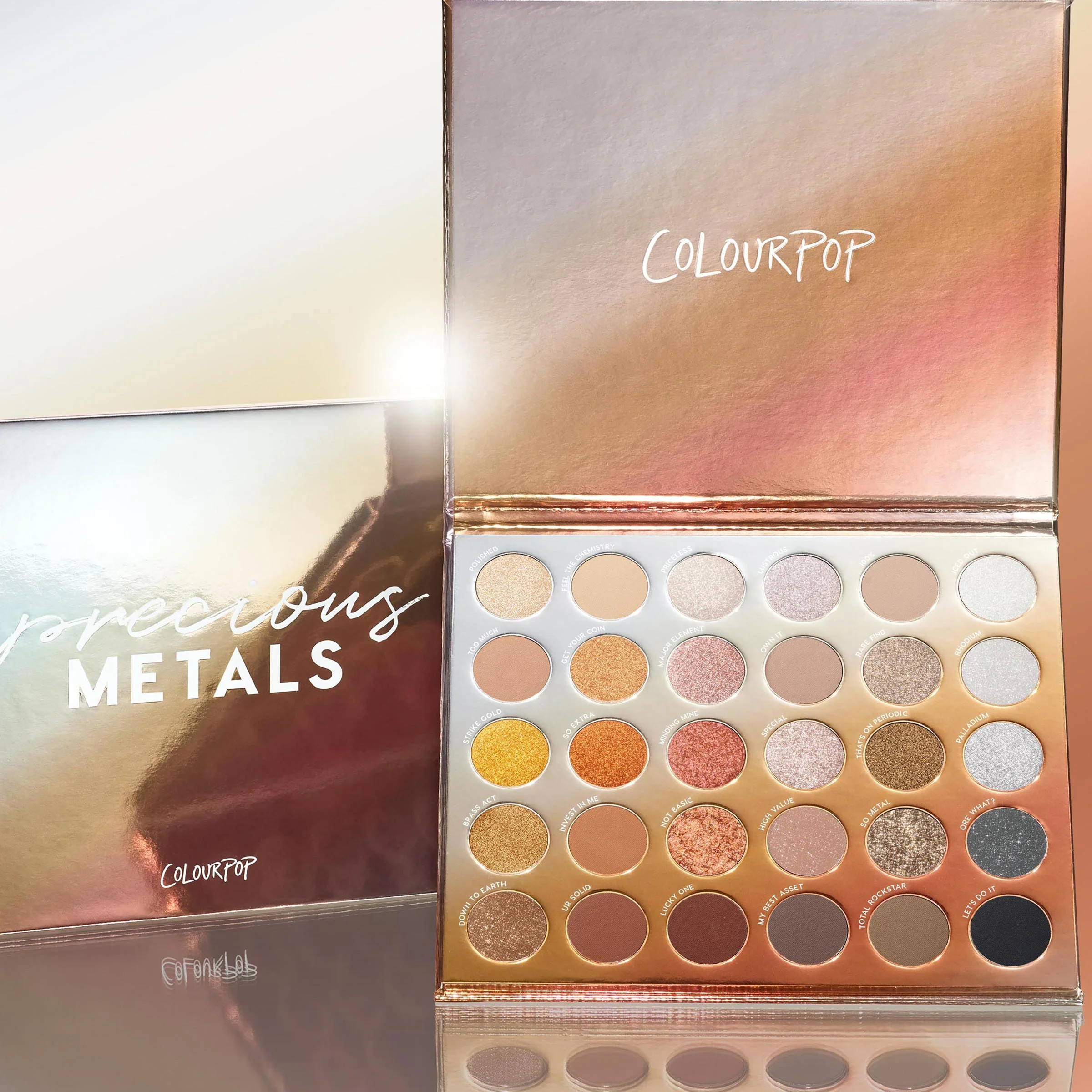 Precious Metals Eye Shadow Palette | ColourPop | Colourpop