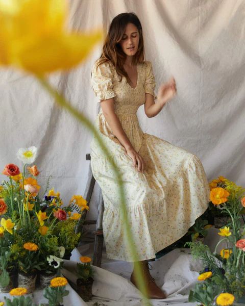 The Brooklyn Dress | Dandelion Floral | Christy Dawn