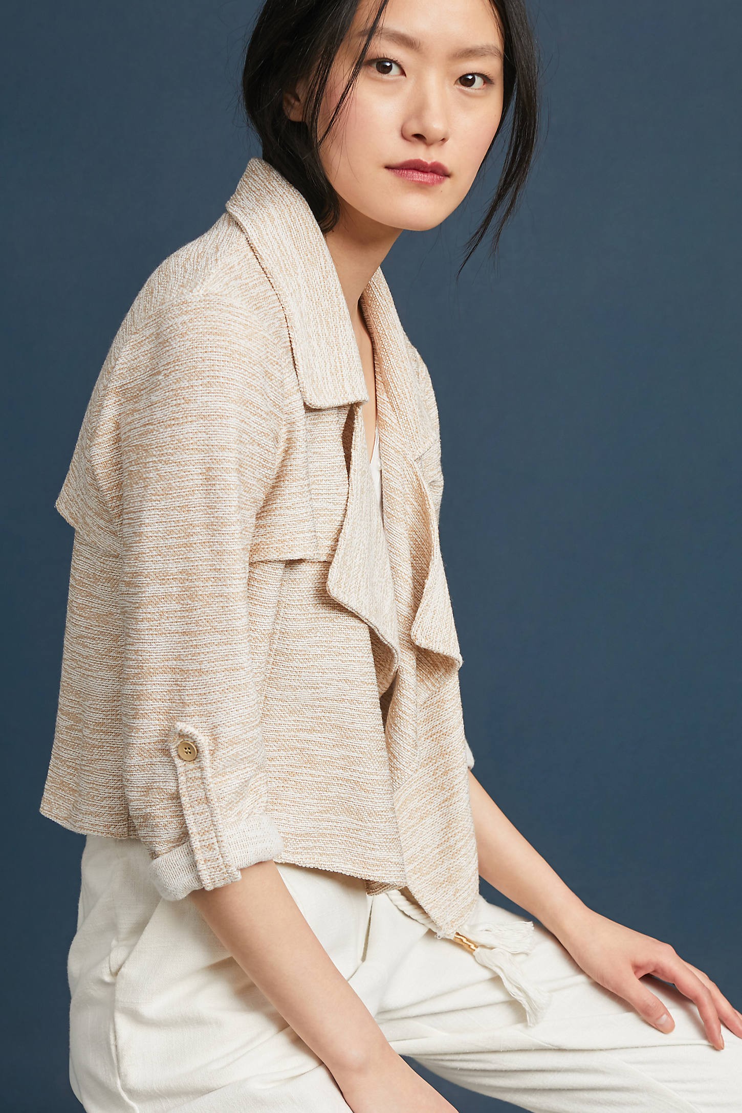 Cropped Trench Jacket | Anthropologie (US)