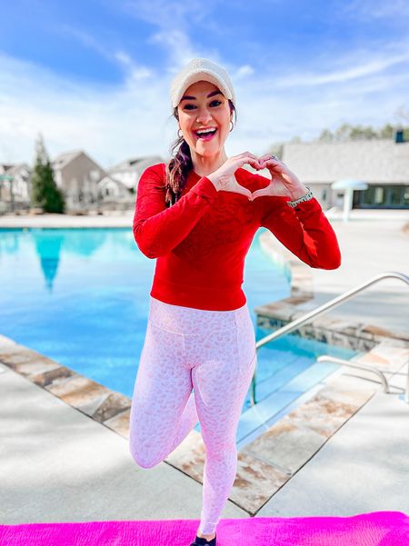Valentine’s Day // Valentines Day Outfit // fabletics // activewear // Athleisure // fitness // Amazon // leopard leggings

#LTKfit #LTKstyletip #LTKunder100