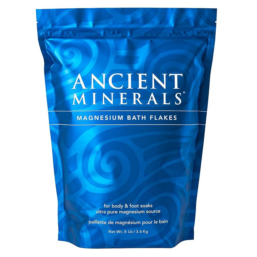 Ancient Minerals Magnesium Bath Flakes – Pure Zechstein Magnesium Chloride for Soaking and Whol... | Amazon (US)