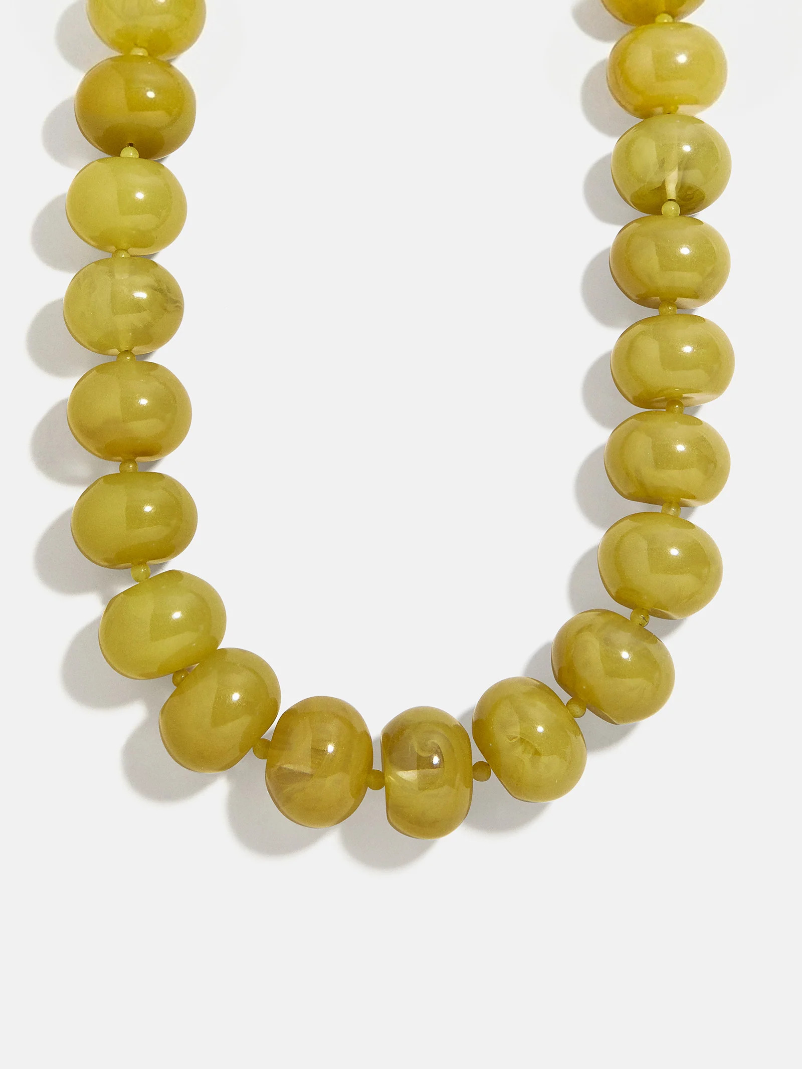 Joan Semi-Precious Necklace - Olive | BaubleBar