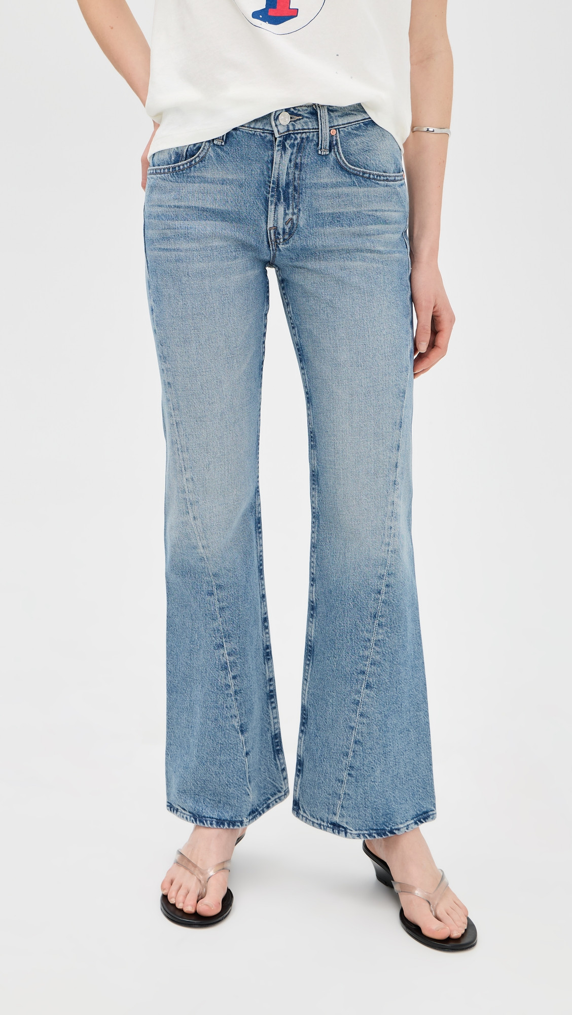 MOTHER The Bookie Twist Skimp Jeans Leap At The Chance 30 | Shopbop
