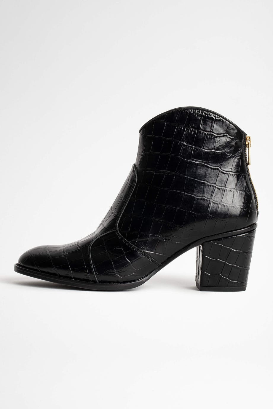 Molly Croco Ankle Boots | Zadig et Voltaire (US)