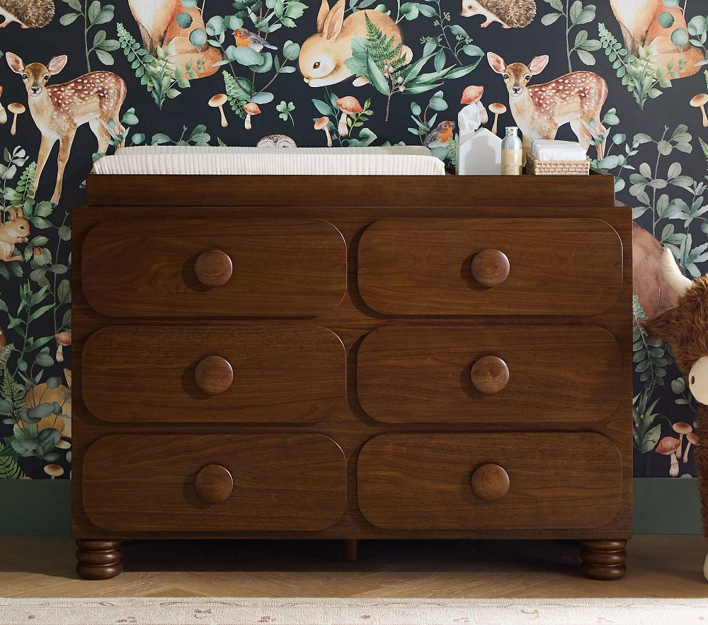 Oliver 6-Drawer Changing Table (51w x 20d") | Pottery Barn Kids