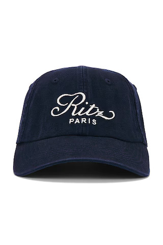 FRAME X Ritz Hat in Navy | FWRD | FWRD 