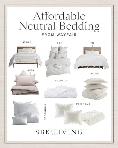 H O M E \ affordable neutral bedding finds from Wayfair! I have the dot on my bed🙌🏻

Home bedroom decor
Bed duvet comforter 

#LTKhome