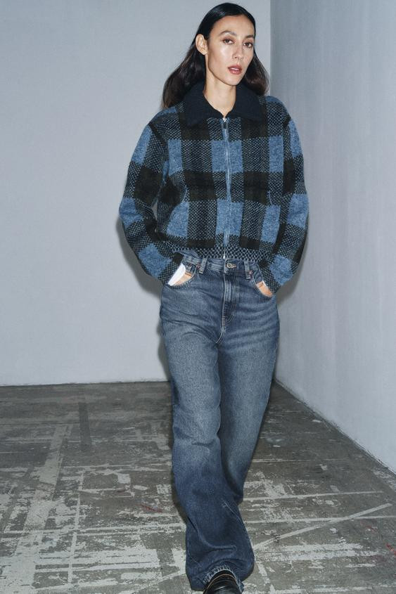 ZW COLLECTION BALLOON HIGH-WAIST JEANS | Zara US