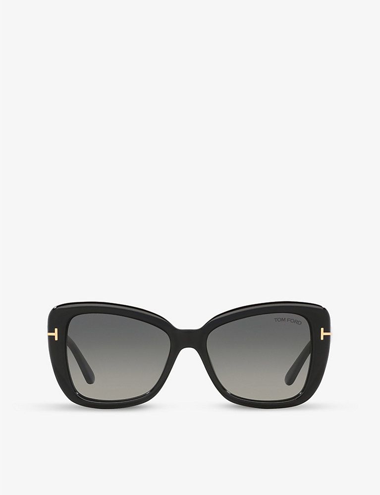 FT1008 butterfly-frame acetate sunglasses | Selfridges