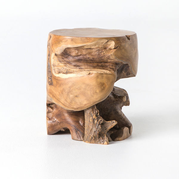 Teak Accent Stool | Scout & Nimble