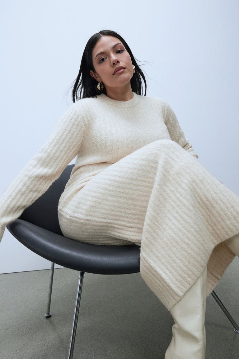 Long Rib-knit Dress | H&M (US + CA)