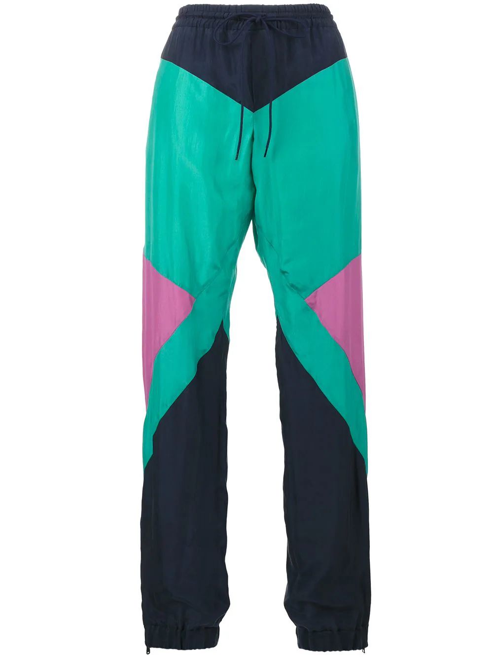 Chloé geometric shell trousers - Multicolour | FarFetch Global