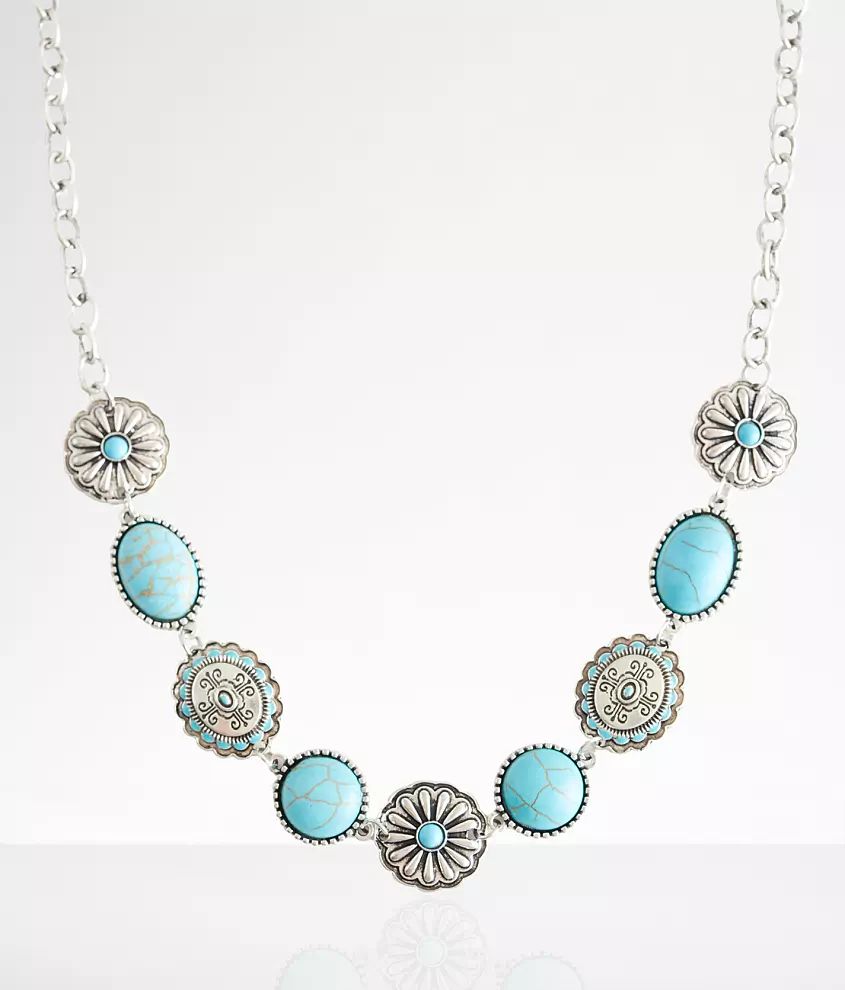 Western Turquoise Necklace | Buckle