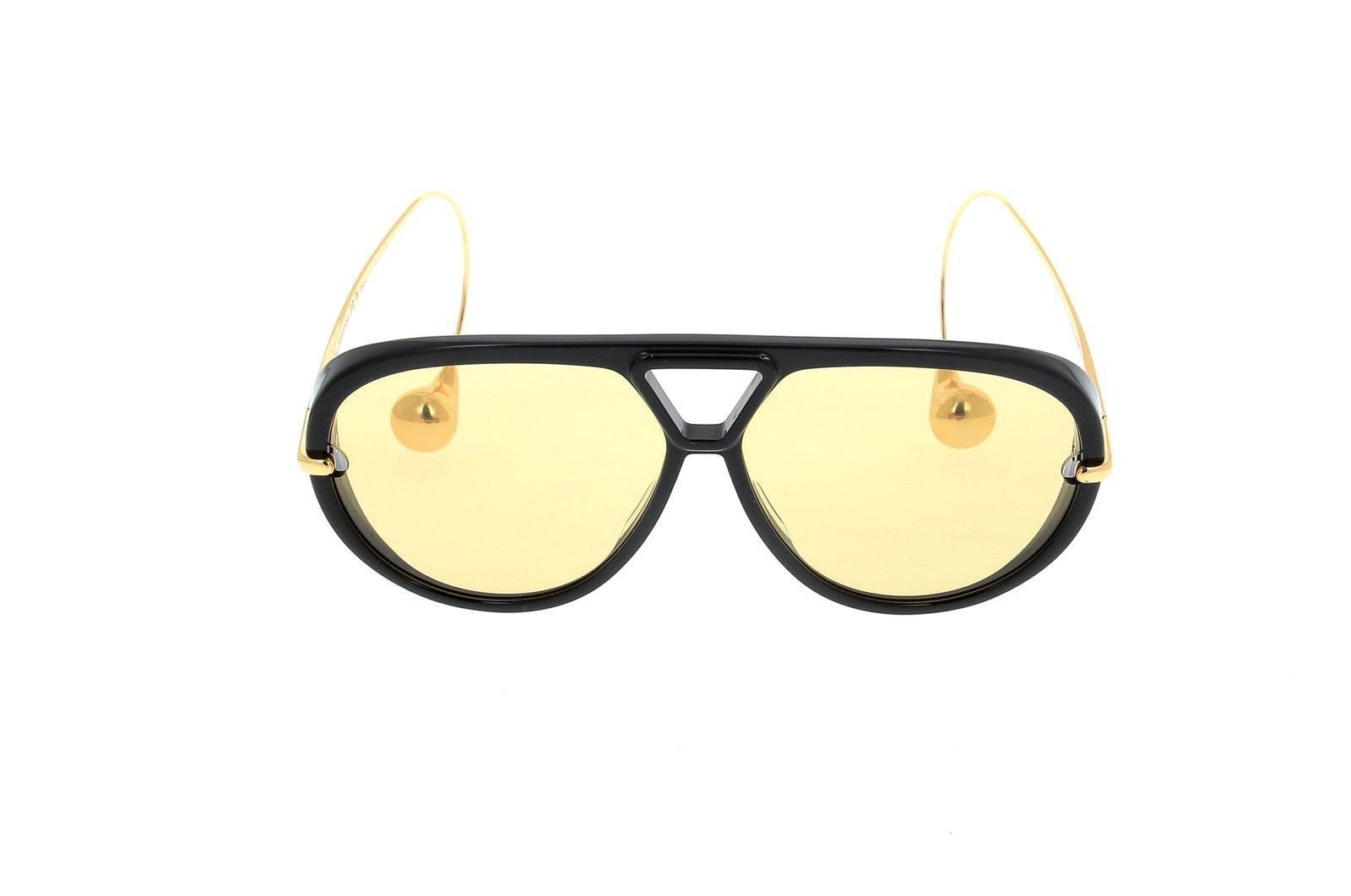 Bottega Veneta Eyewear Pilot Frame Sunglasses | Italist.com US