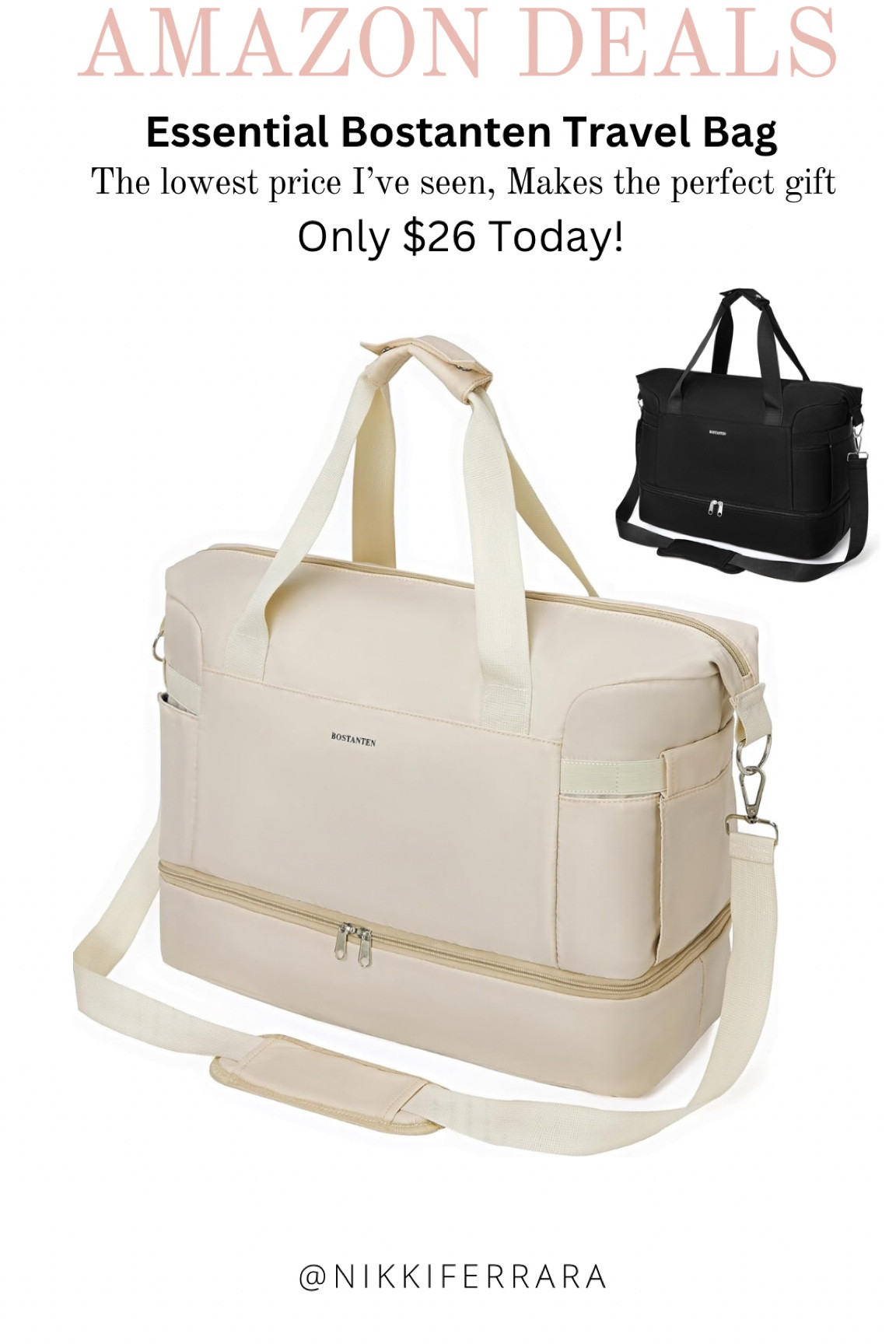 AMAZON CYBERMONDAY 🖤 THE BEST TRAVEL BAG only $26!

Black Friday, Amazon Black Friday, travel bag, travel suitcase, cropped vest, vest, Amazon cropped vest, beige vest, puffer vest, cropped puffer vest, joggers, loungewear Amazon gift guide, gift guide for her, gifts for her, gifts for friends, gifts for mom, Pink puffer vest, puffer vest, puffer jacket, winter jacket, hostess gift, bag, cross body bag, toddler outfits, toddler 2 piece sets, two piece sets, Amazon two pieces sets, Loungewear,  2 piece sets, women’s two piece sets, play kitchen, play house, kids playhouse, bounce house, rainbow bounce house, aesthetic kids toys, aesthetic toys, wine glasses, colored wine glasses, slippers, platform slippers #LTKCyberWeek

#LTKHoliday #LTKGiftGuide