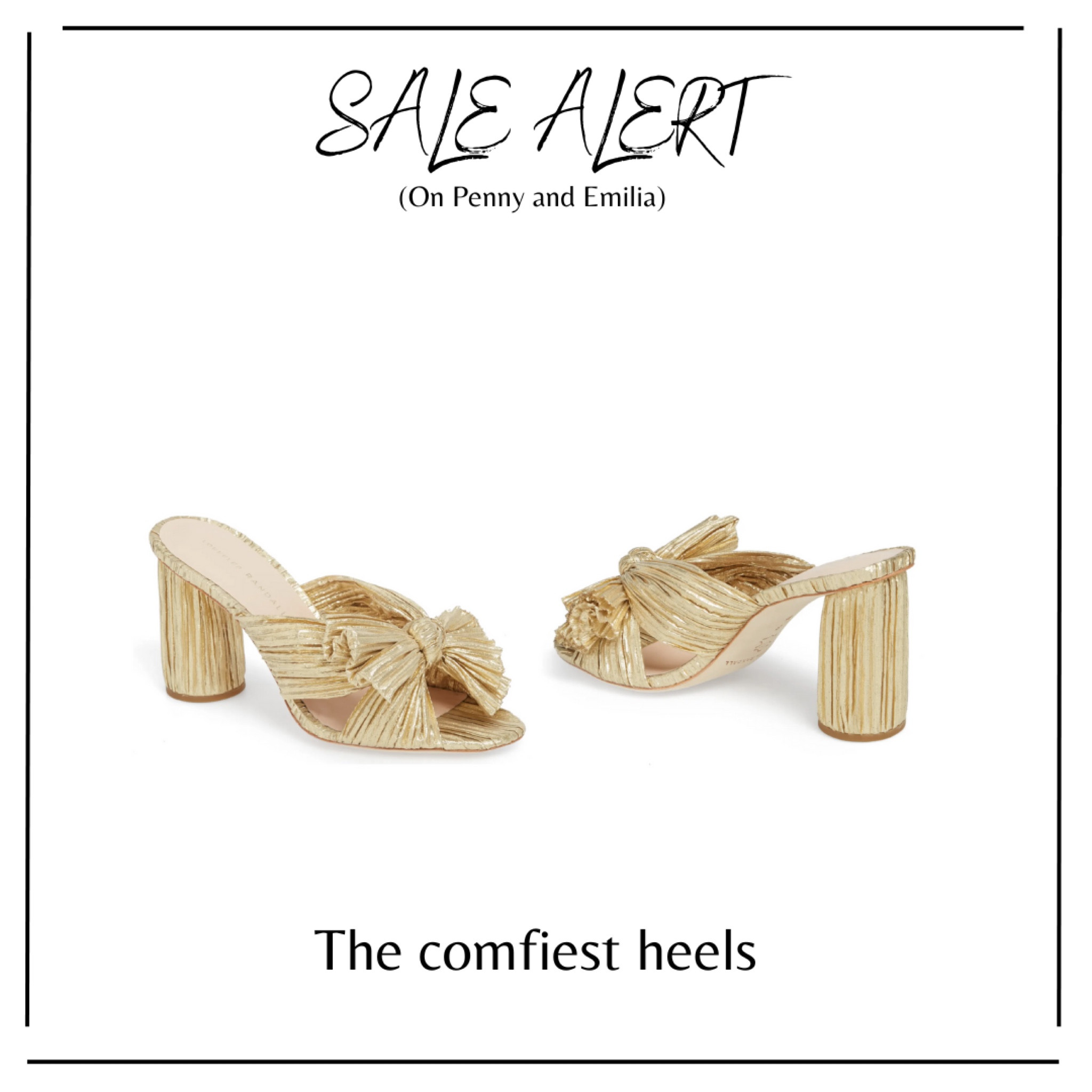 If you’ve ever wanted to try these Loeffler Randall heels (in either height), now’s the time! 

Ok so listen, I hesitated getting these for a LONG time. A sweet friend even offered for me to come try them on to help me decide. 

Please go up a half (maaaaybe even a whole) size. I went up a half. 

There are dupes out there, and in a flat sandal you might not notice, but I tried them in the heels and my feet hurt. These won’t hurt you. All the height, none of the sacrifice of the pain that usually comes with heels. I wore these babies all day and got all the compliments. 

#LTKFind #LTKshoecrush #LTKsalealert