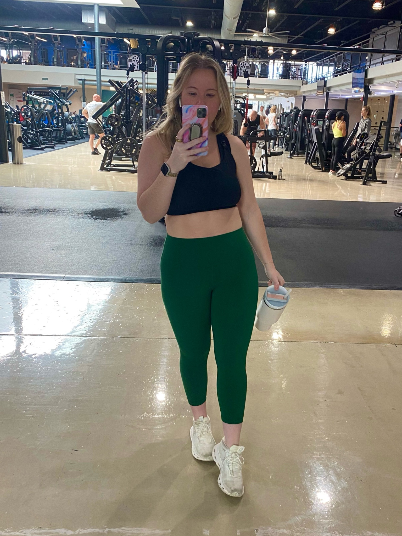 Wearing my fav Lulu🍋 dupe leggings to the gym today! 

#LTKfitness #LTKfindsunder50