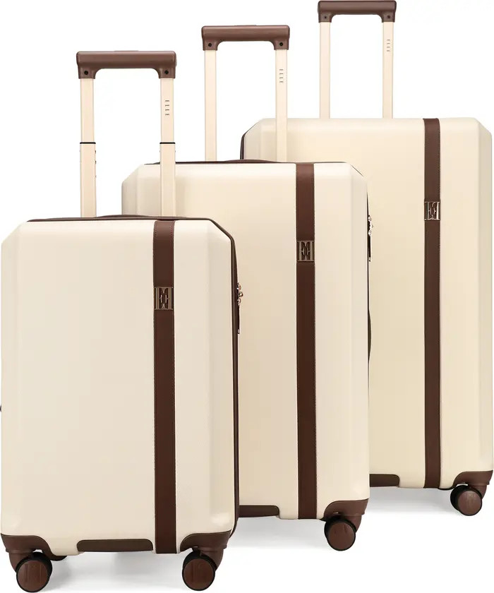 Luxe Journey 3 Piece Expandable Retro Spinner Luggage Set | Nordstrom