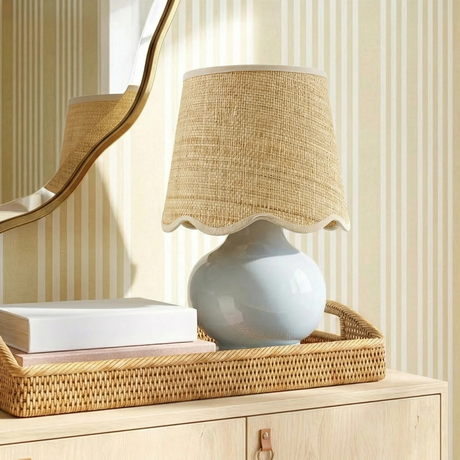 Momsen Ceramic Bedside Lamp | Birch Lane