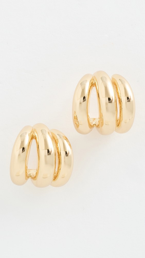 Mariko Gold Earrings | Shopbop