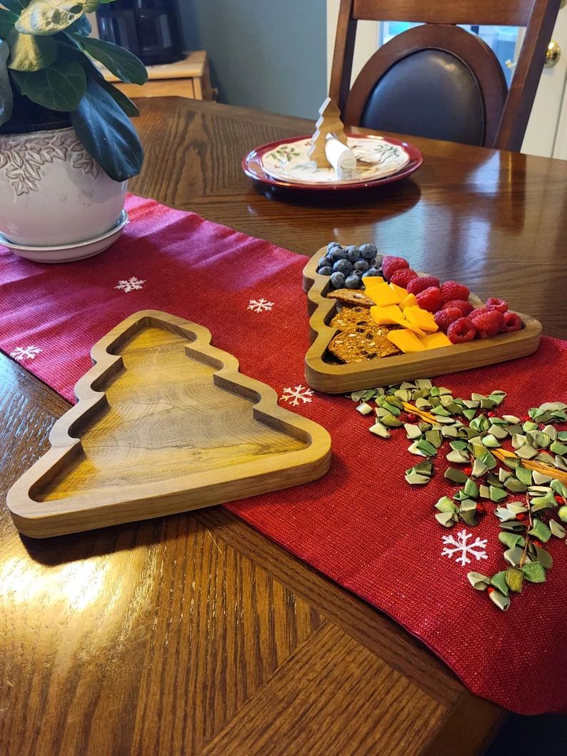 Christmas Tree Serving Candy and Charcuterie Tray for the Holidays | Etsy (US)