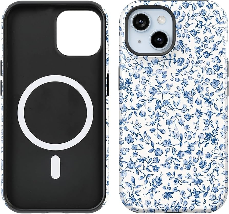 Compatible with iPhone 15/14/13 Case [Compatible with MagSafe] -Shockproof Protective 8 ft Drop T... | Amazon (US)