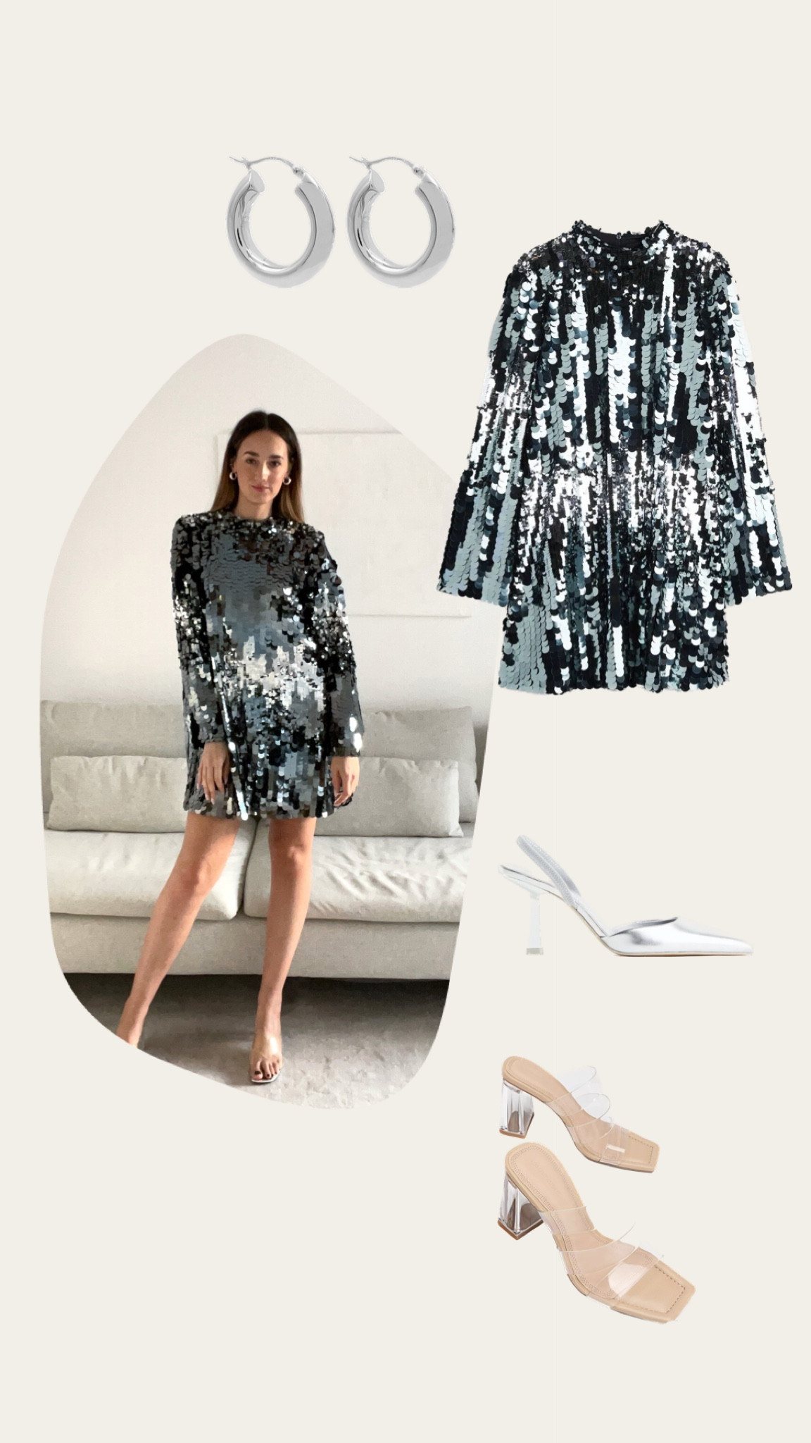 new look glitter dress Long Mother of the Bride Glitter Dress