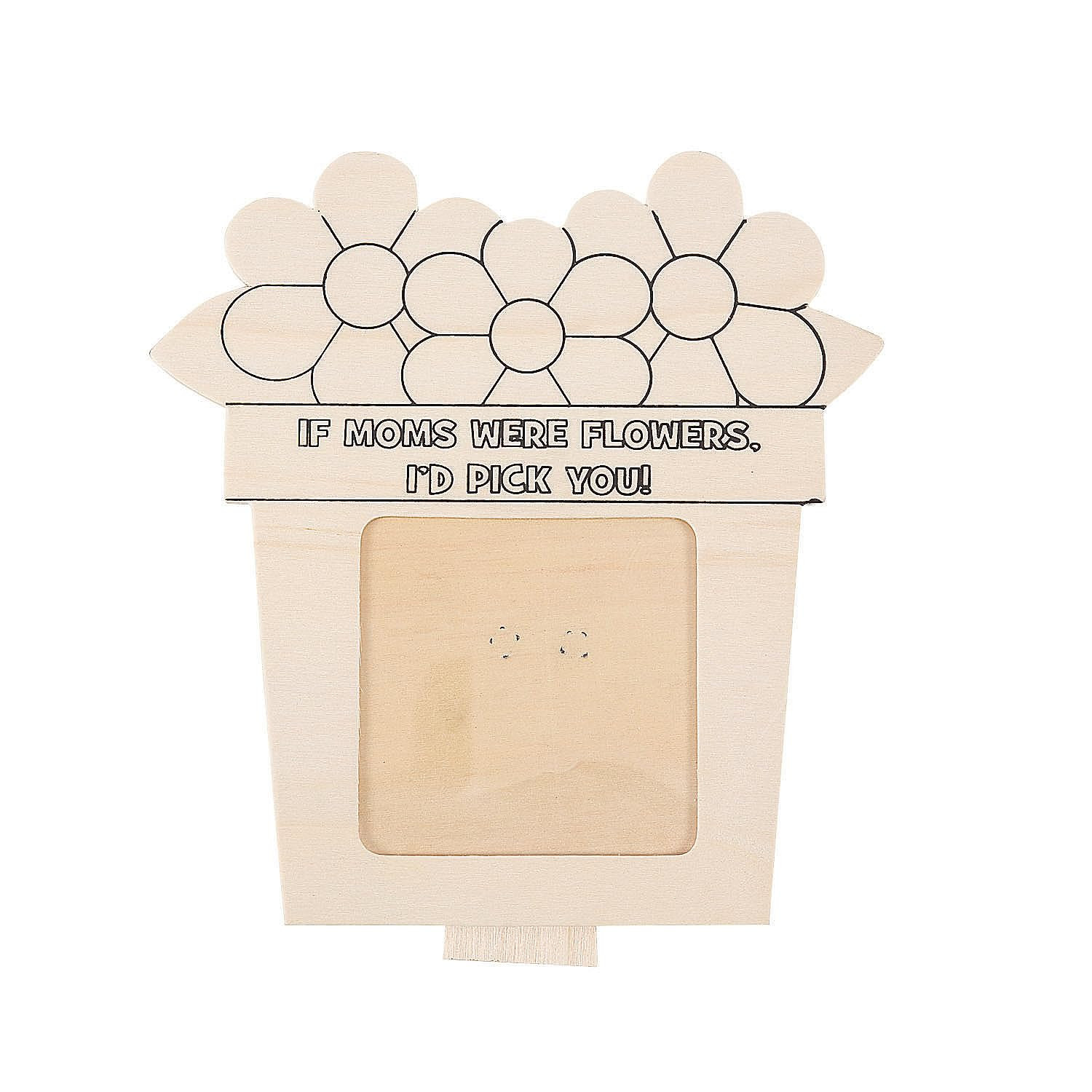 Fun Express Color Your Own Wood Mother's Day Frame - Makes 12 - DIY Craft Gifts for Kids | Amazon (US)